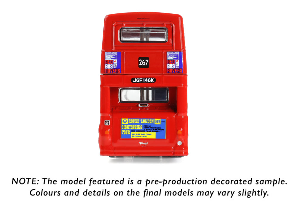 EFE Road E43002	Daimler Fleetline DMS146 London Transport Route 267 Hampton Court Stn 1:76 Scale *PRE ORDER £39.90*