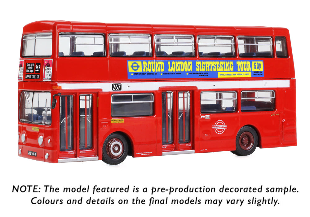 EFE Road E43002	Daimler Fleetline DMS146 London Transport Route 267 Hampton Court Stn 1:76 Scale *PRE ORDER £39.90*