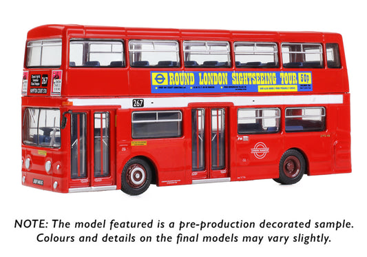 EFE Road E43002	Daimler Fleetline DMS146 London Transport Route 267 Hampton Court Stn 1:76 Scale *PRE ORDER £39.90*