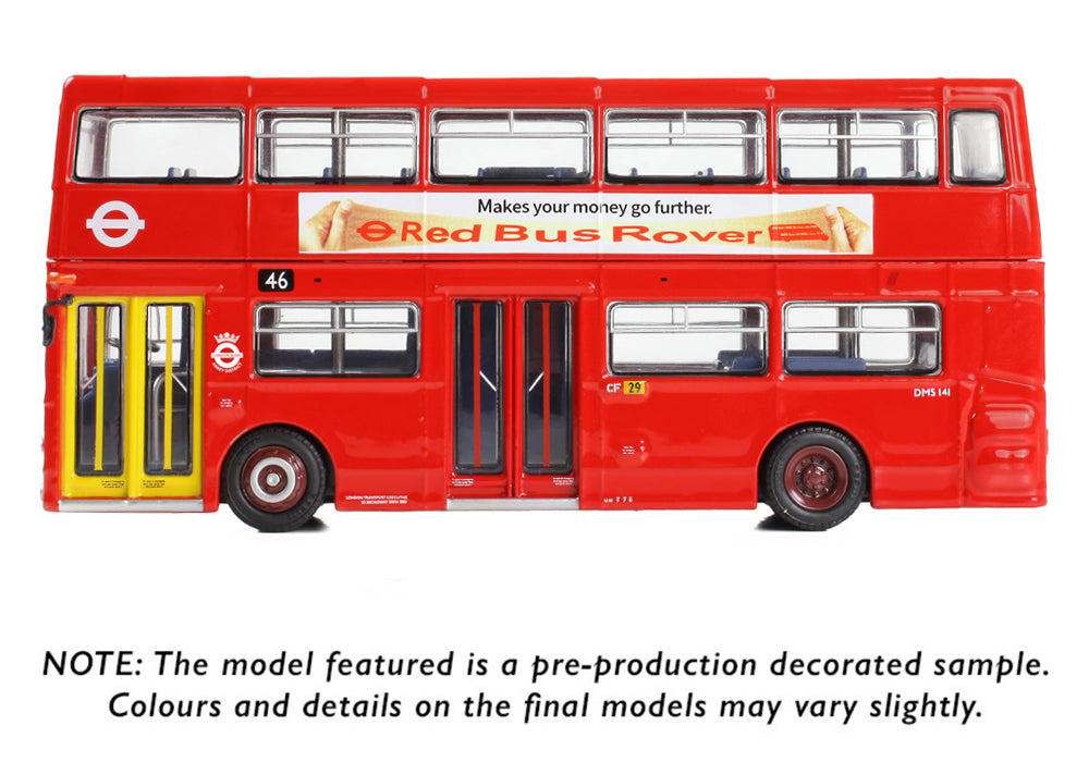 EFE Road E43003	Daimler Fleetline DMS141 London Transport Route 46 Farringdon Street 1:76 Scale *PRE ORDER £39.90*