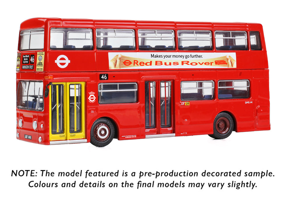 EFE Road E43003	Daimler Fleetline DMS141 London Transport Route 46 Farringdon Street 1:76 Scale *PRE ORDER £39.90*
