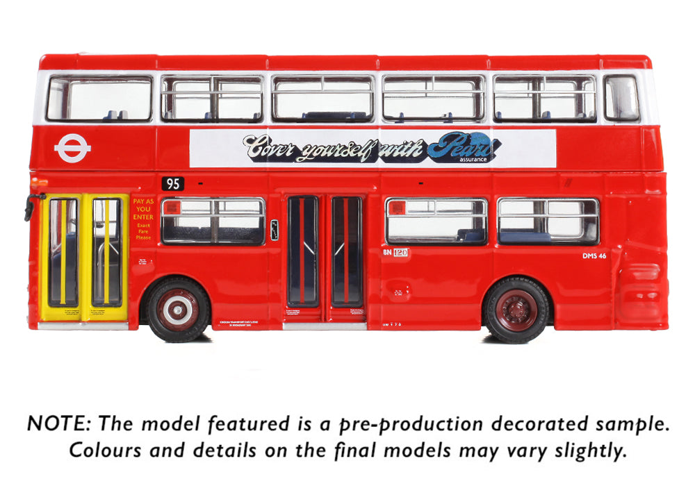 EFE Road E43004	Daimler Fleetline DMS46 London Transport Route 95 Cannon Street 1:76 Scale *PRE ORDER £39.90*