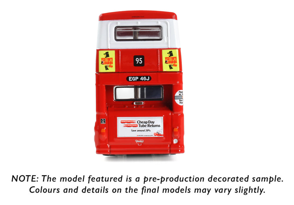 EFE Road E43004	Daimler Fleetline DMS46 London Transport Route 95 Cannon Street 1:76 Scale *PRE ORDER £39.90*