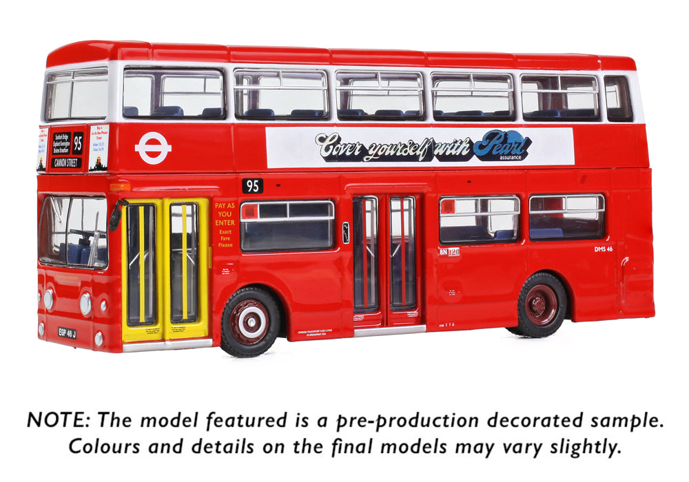 EFE Road E43004	Daimler Fleetline DMS46 London Transport Route 95 Cannon Street 1:76 Scale *PRE ORDER £39.90*