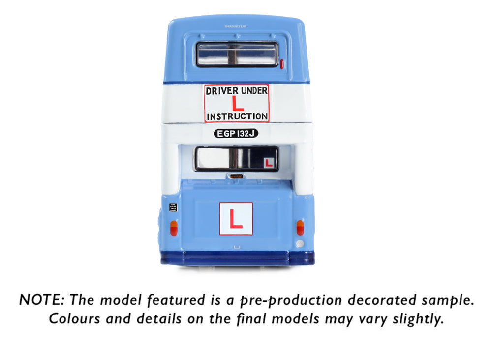 EFE Road E43005	Daimler Fleetline DMS Brighton Corporation 91 Driver Trainer 1:76 Scale *PRE ORDER £39.90*