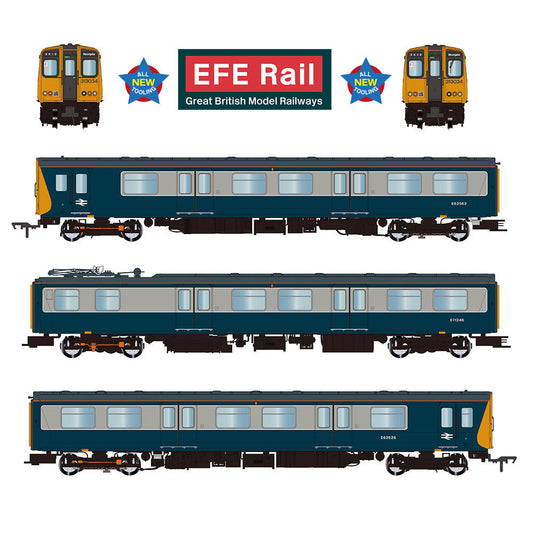 EFE Rail E81001 Class 313 3-Car EMU 313034 BR Blue & Grey OO Gauge *PRE ORDER £297.46*