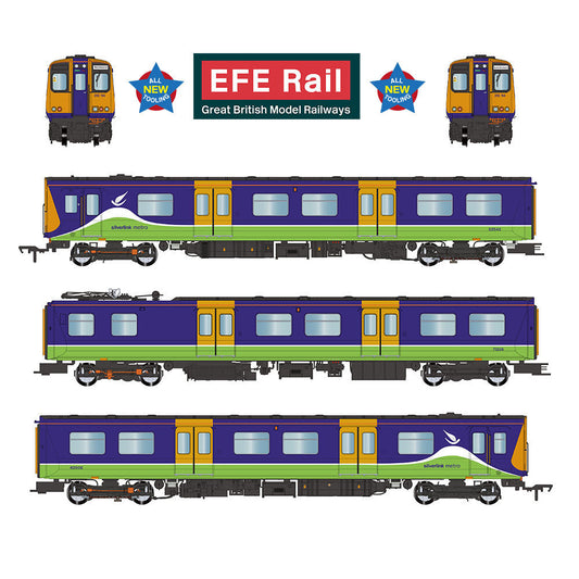 EFE Rail E81006 Class 313 3-Car EMU 313114 Silverlink Metro OO Gauge *PRE ORDER £297.46*