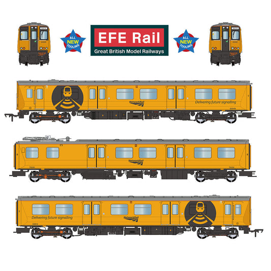 EFE Rail E81009 Class 313 3-Car EMU 313121 Network Rail Yellow OO Gauge *PRE ORDER £297.46*