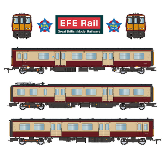 EFE Rail E81011 Class 314 3-Car EMU 314201 Strathclyde PTA Carmine & Cream OO Gauge *PRE ORDER £297.46*