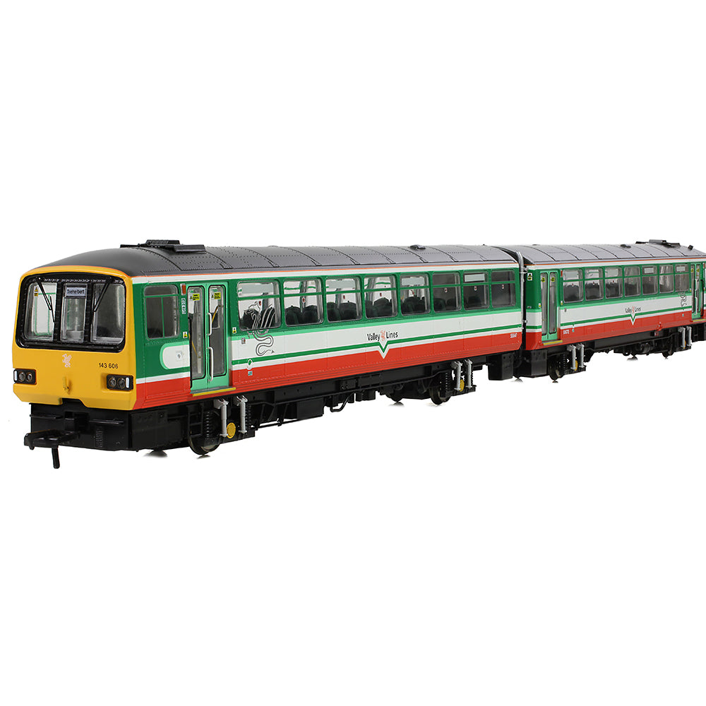 EFE Rail E83026 Class 143 2-Car DMU 143606 Valley Lines OO Gauge