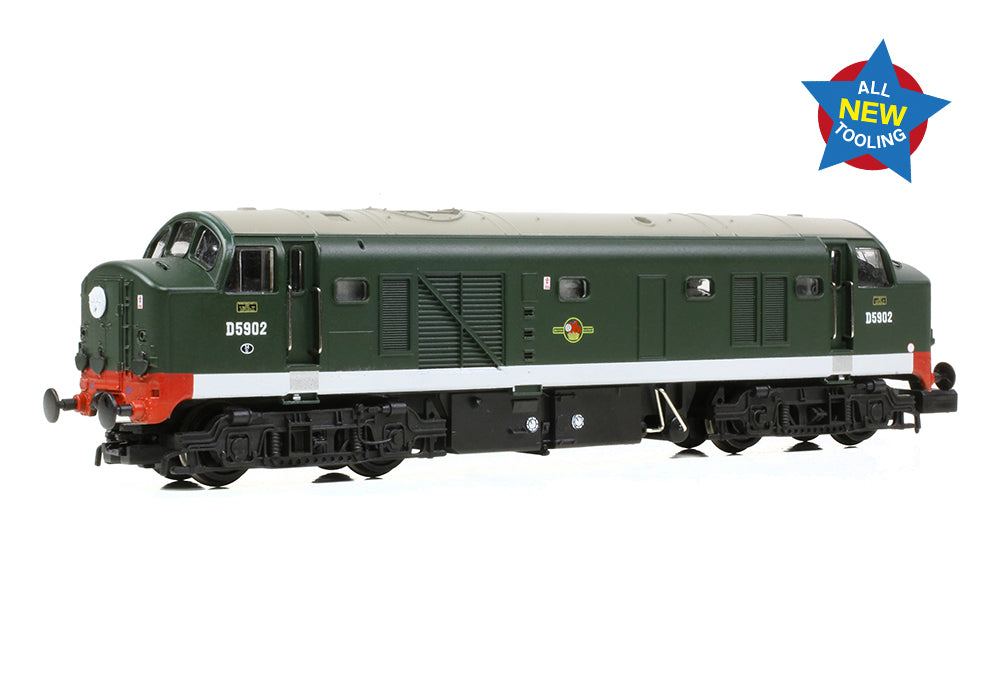 EFE Rail E84512 Class 23 'Baby Deltic' Disc Headcode D5902 BR Green (Late Crest) N Gauge *PRE ORDER £127.46*
