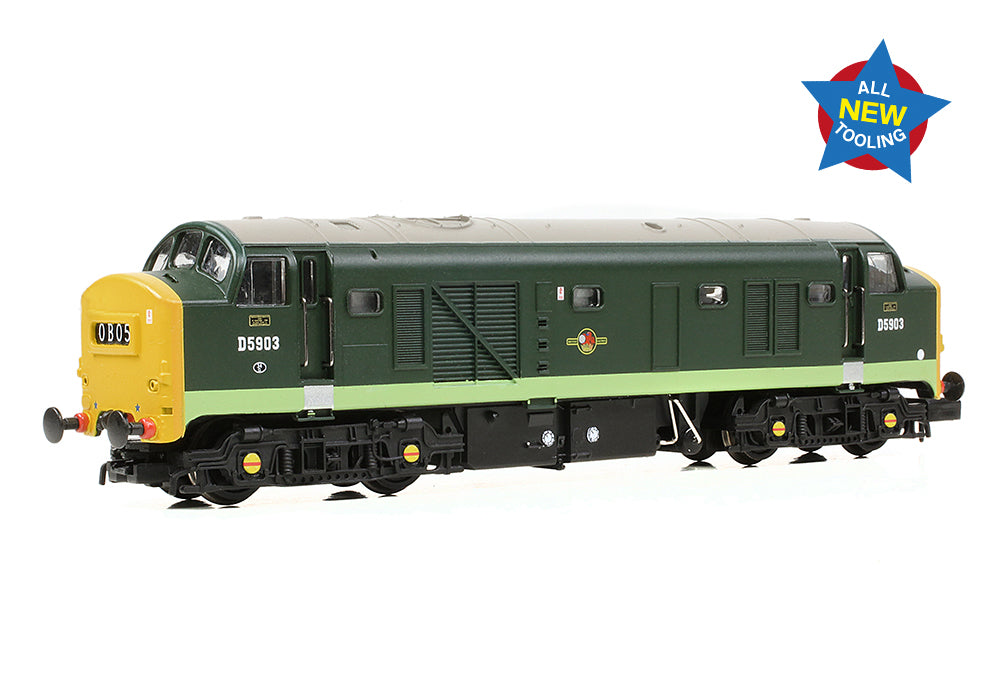 EFE Rail E84519 Class 23 'Baby Deltic' Headcode Box D5903 BR Green (Full Yellow Ends) N Gauge *PRE ORDER £127.46*