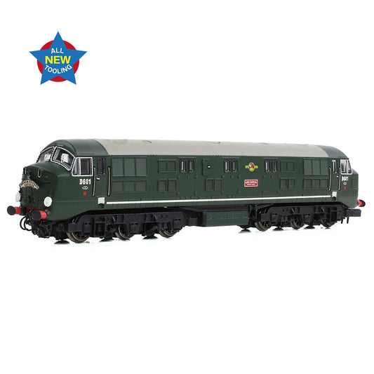 EFE Rail E84523 Class 41 'Warship' Disc D601 'Ark Royal' BR Green (L/Crest), N Gauge
