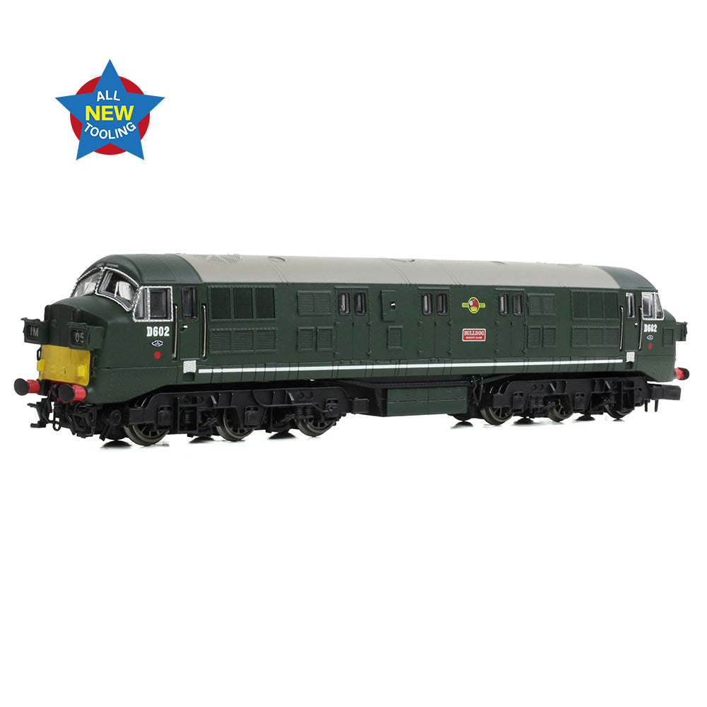 EFE Rail E84525 Class 41 'Warship' Headcode D602 'Bulldog' BR Green (SYP), N Gauge