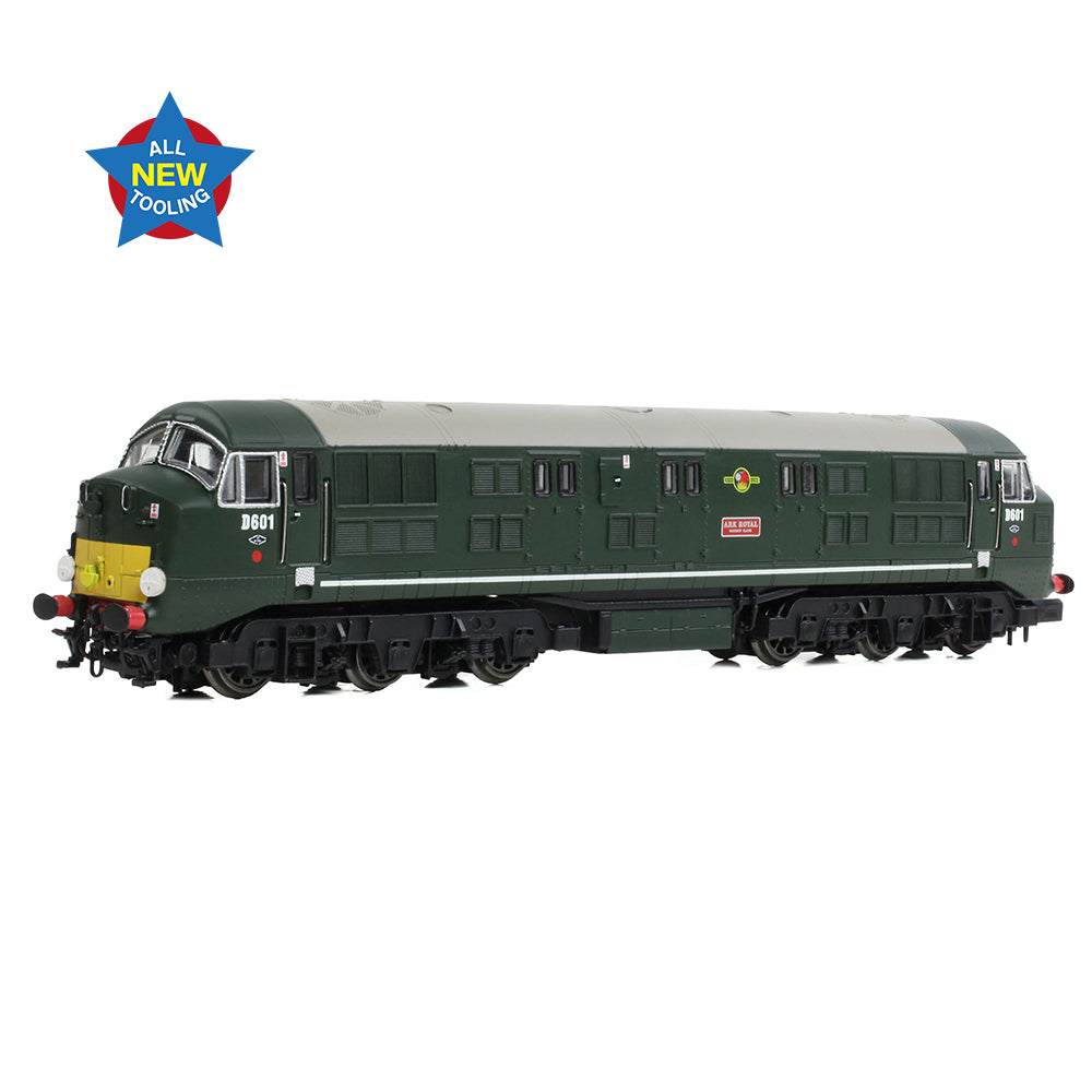 EFE Rail E84526 Class 41 'Warship' Disc D601 'Ark Royal' BR Green (SYP), N Gauge