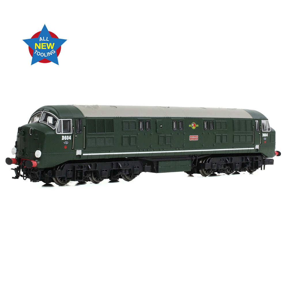 EFE Rail E84527 Class 41 'Warship' Disc D604 'Cossack' BR Green (L/Crest), N Gauge