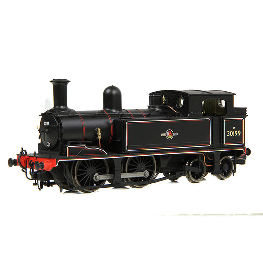 EFE Rail E85018 LSWR Adams O2 30199 BR Lined Black (Late Crest), OO Gauge