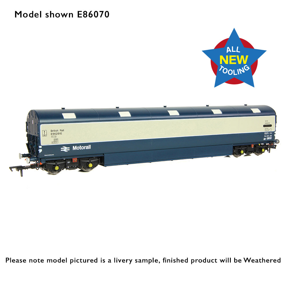 EFE Rail E86010 Newton Chambers Car Carrier BR Blue & Grey [Weathered]