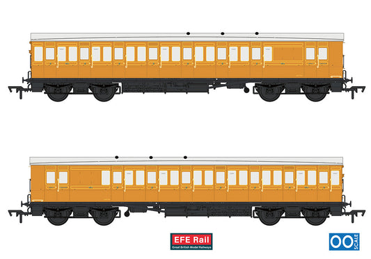 EFE Rail E86031 54ft non-Corridor Brake Third Lined Teak OO Gauge *PRE ORDER £49.73*