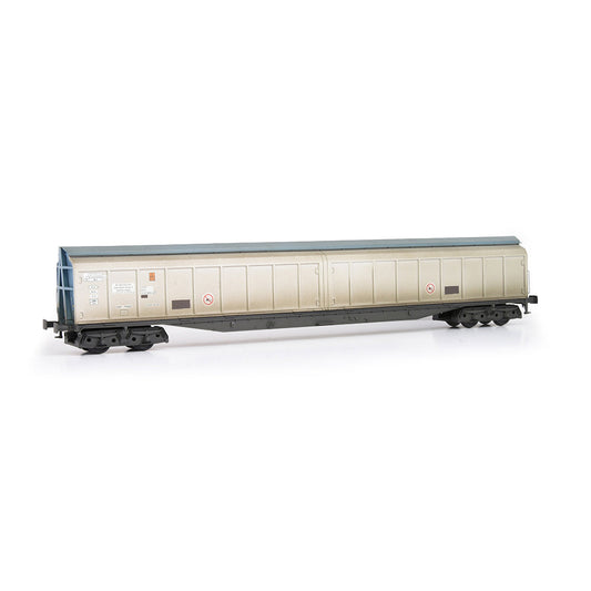 EFE Rail E87009 Cargowaggon 279-7-604-6 Silver & Blue [Wthrd], OO Gauge *LAST FEW*