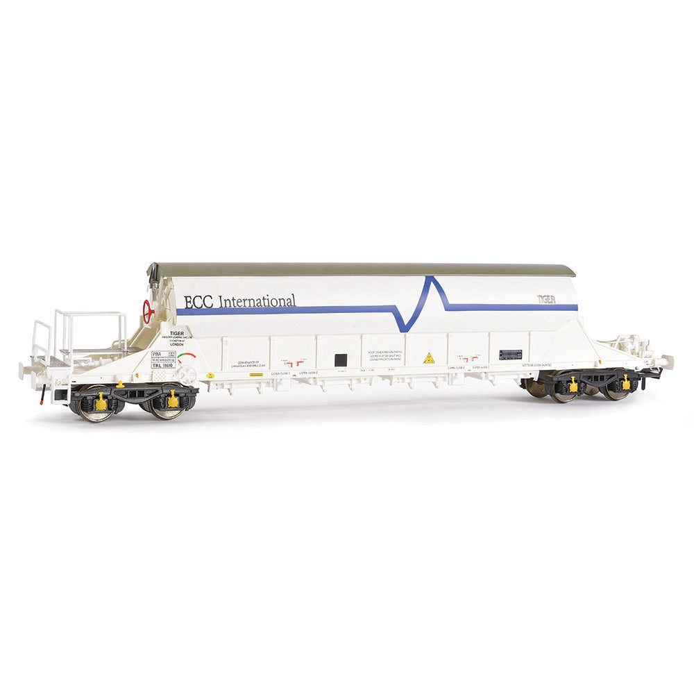 EFE Rail E87013 PBA Tiger Wagon TRL 11610 ECC Int'l White, OO Gauge *LAST FEW*