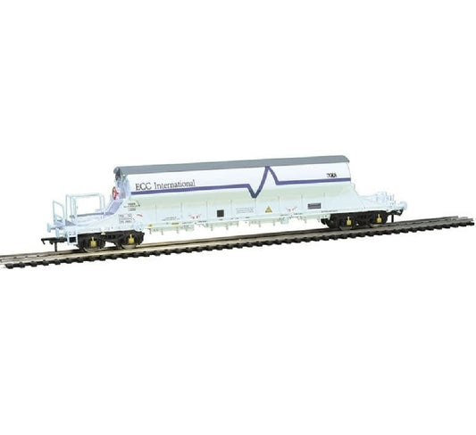 EFE Rail E87030 PBA Tiger Wagon TRL 11625 ECC International White, OO Gauge *LAST FEW*
