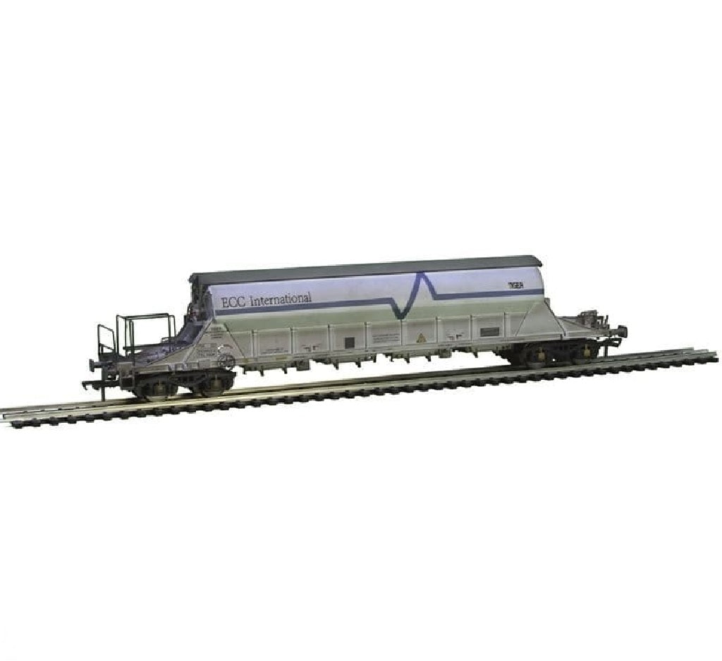 EFE Rail E87031 PBA Tiger Wagon TRL 11624 ECC International White [W], OO Gauge *LAST FEW*