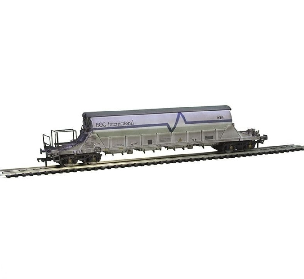 EFE Rail E87032 PBA Tiger Wagon TRL 11623 ECC International White [W], OO Gauge *LAST FEW*