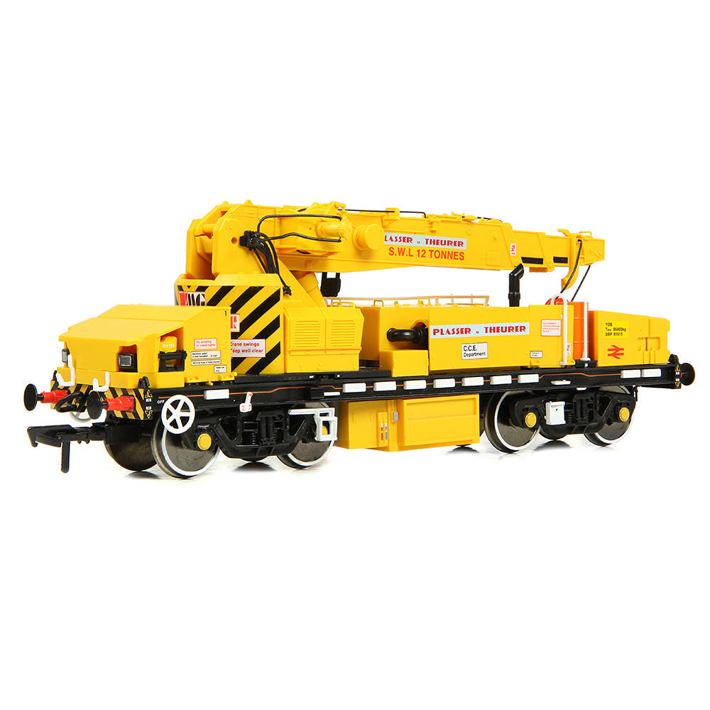 EFE Rail E87108 Plasser 12T YOB Diesel-Hydraulic Crane DRP81515 BR Departmental Yellow OO Gauge *PRE ORDER £84.96*