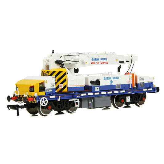 EFE Rail E87109 Plasser 12T YOB Diesel-Hydraulic Crane DRP81517 Balfour Beatty OO Gauge *PRE ORDER £84.96*