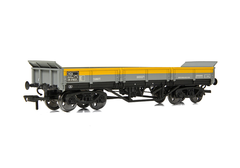 EFE Rail E87119 BR YCV 'Turbot' Bogie Ballast Wagon BR Engineers Grey & Yellow OO Gauge *PRE ORDER £34.16*
