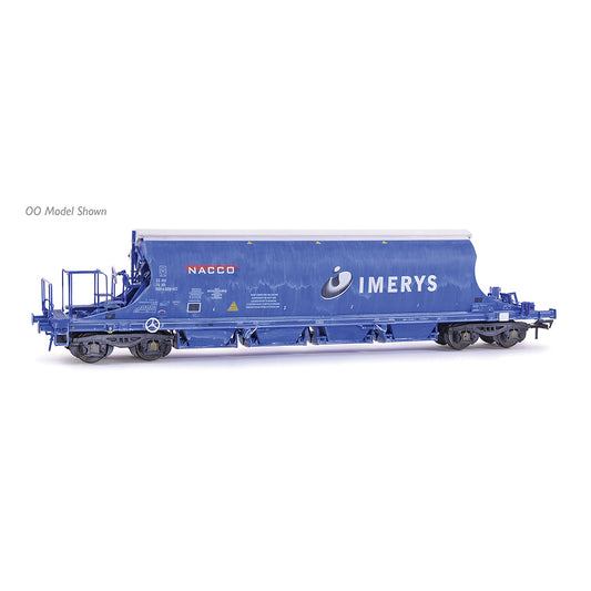 EFE Rail E87504 JIA Nacco Wagon 33-70-0894-001-3 Imerys Blue [Weathered - light], N Gauge *LAST FEW*