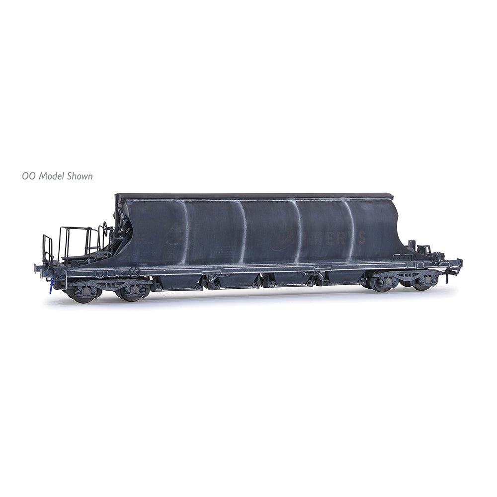 EFE Rail E87508 JIA Nacco Wagon 33-70-0894-011-2 Imerys Blue [Weathered - heavy], N Gauge *LAST FEW*