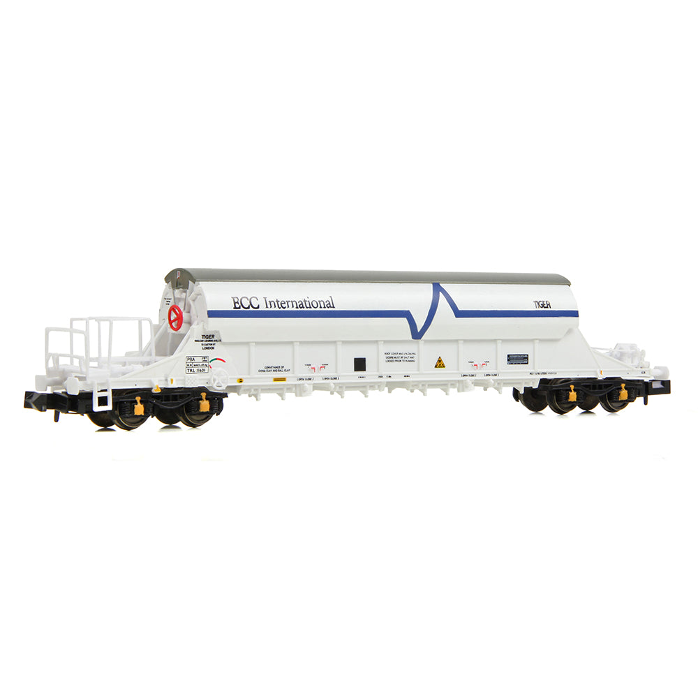 EFE Rail E87528 PBA Tiger TRL 11601 ECC International White - N Gauge