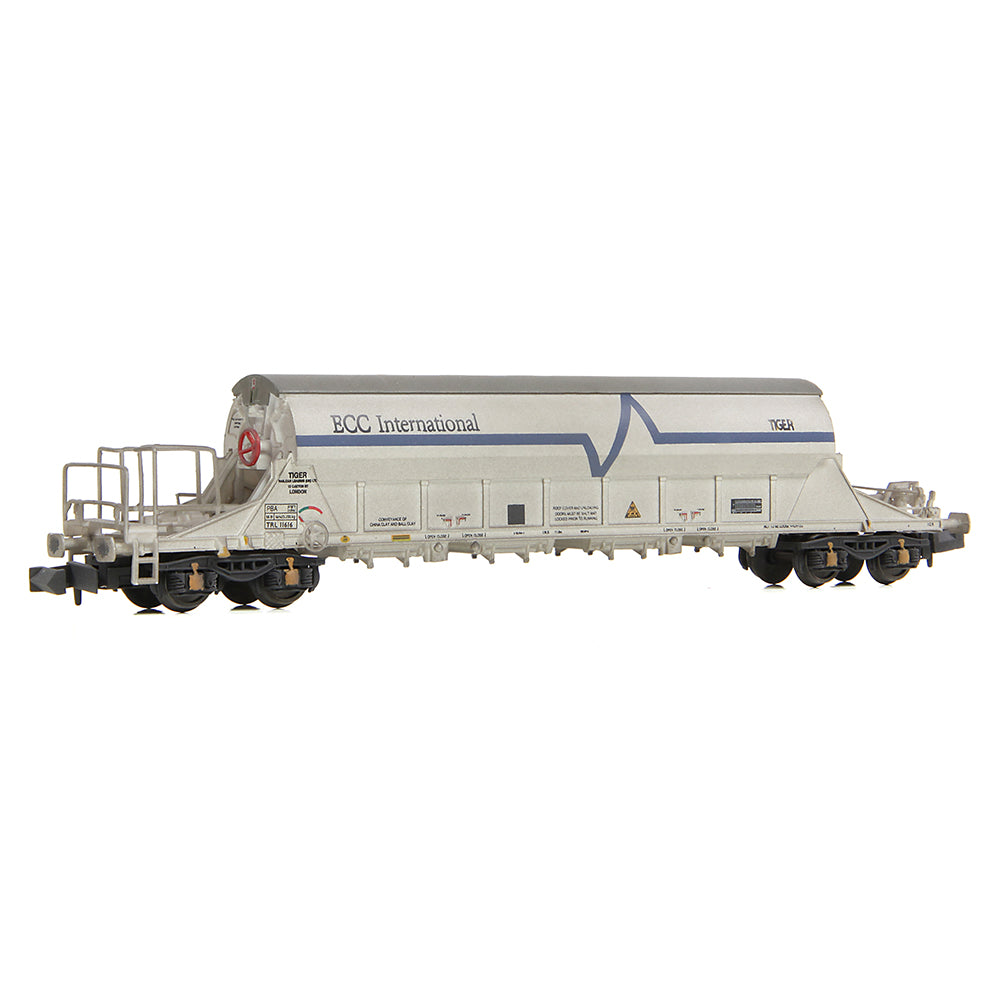 EFE Rail E87534 PBA Tiger TRL 11616 ECC International White [W] - N Gauge