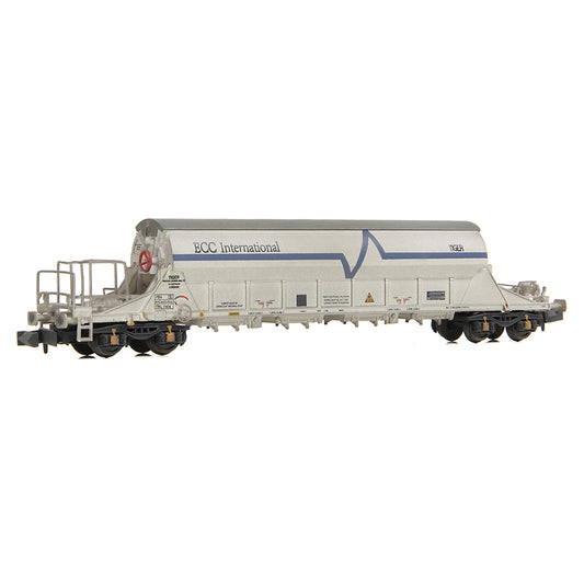 EFE Rail E87534 PBA Tiger TRL 11616 ECC International White [W] - N Gauge