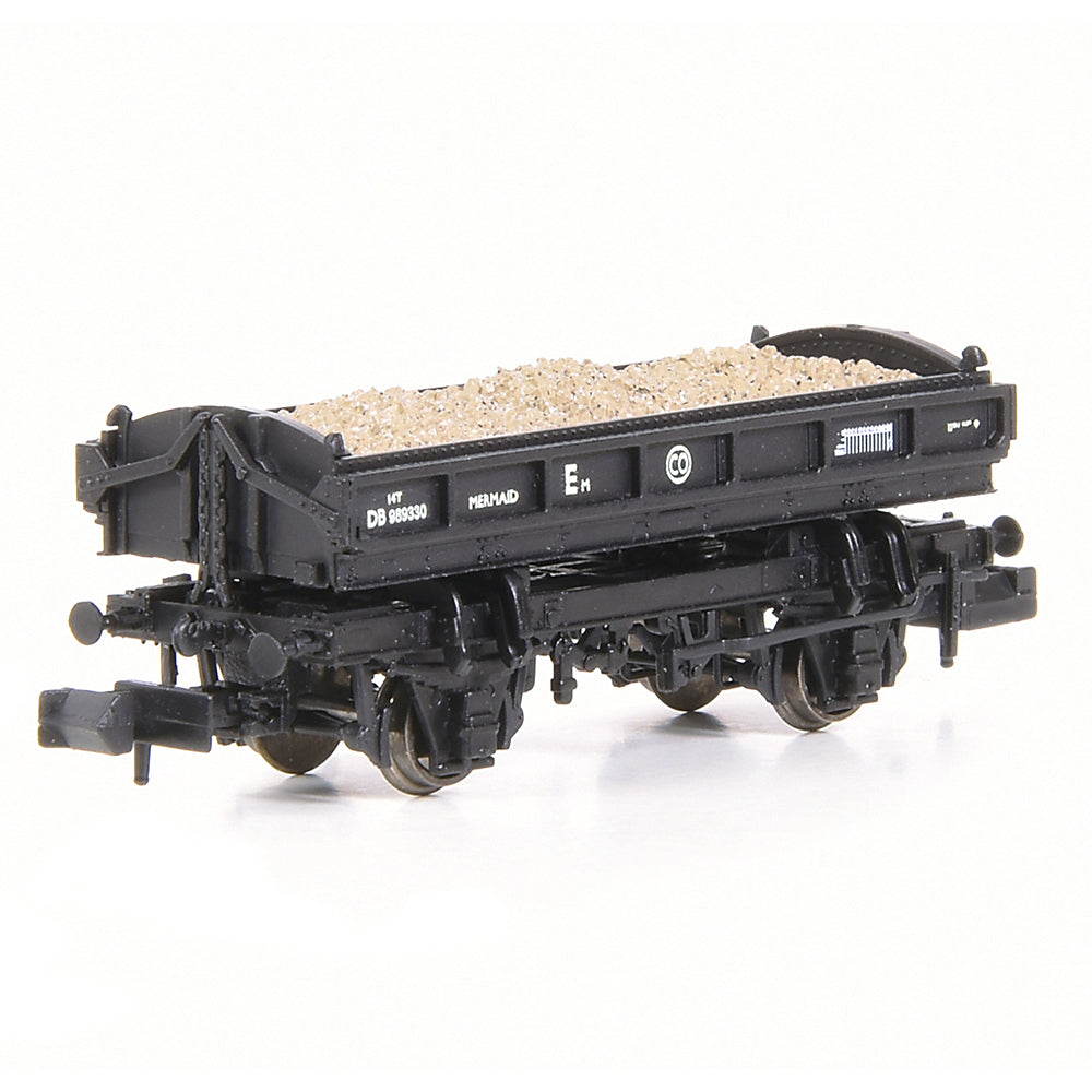 EFE Rail E87536 14T 'Mermaid' Ballast Wagon BR Departmental Black N Gauge
