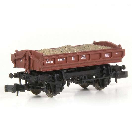 EFE Rail E87539 14T 'Mermaid' Ballast Wagon BR Departmental Gulf Red