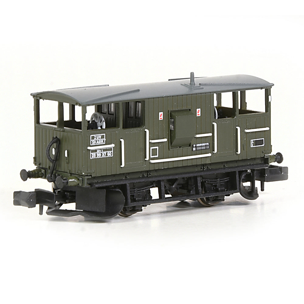 EFE Rail E87543 BR 20T 'Shark' Brake Van BR Departmental Olive Green N Gauge *LAST FEW*