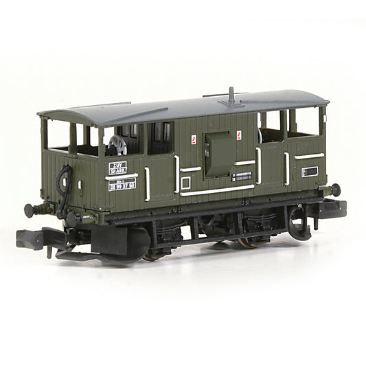 EFE Rail E87543 BR 20T 'Shark' Brake Van BR Departmental Olive Green N Gauge *LAST FEW*