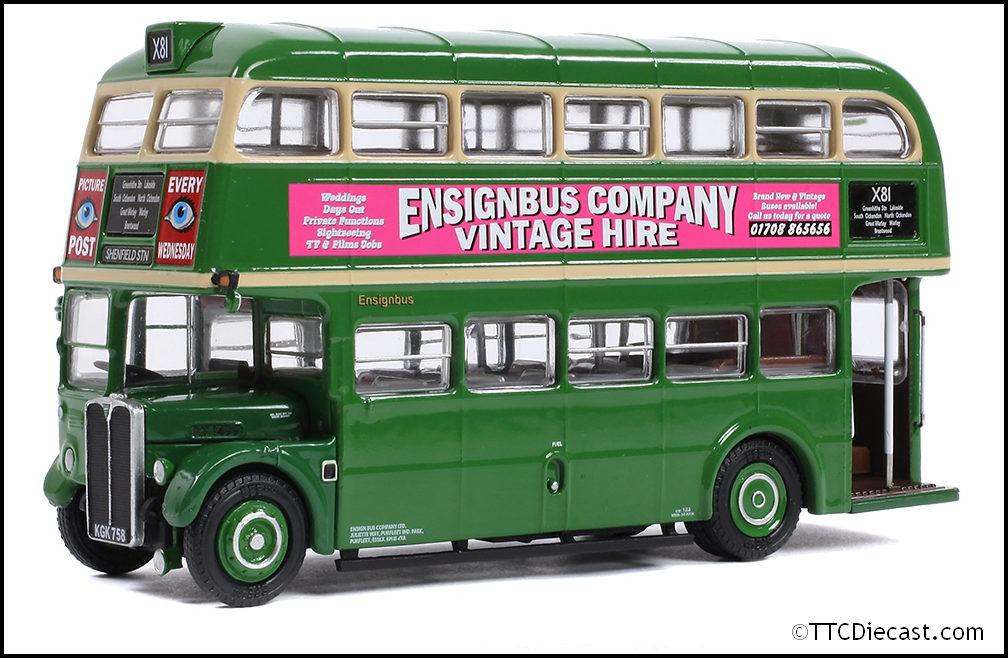 EFE E99943 Cravens RT Ensignbus Set RT1431 & RT1499 - 1/76 Scale *LAST FEW*