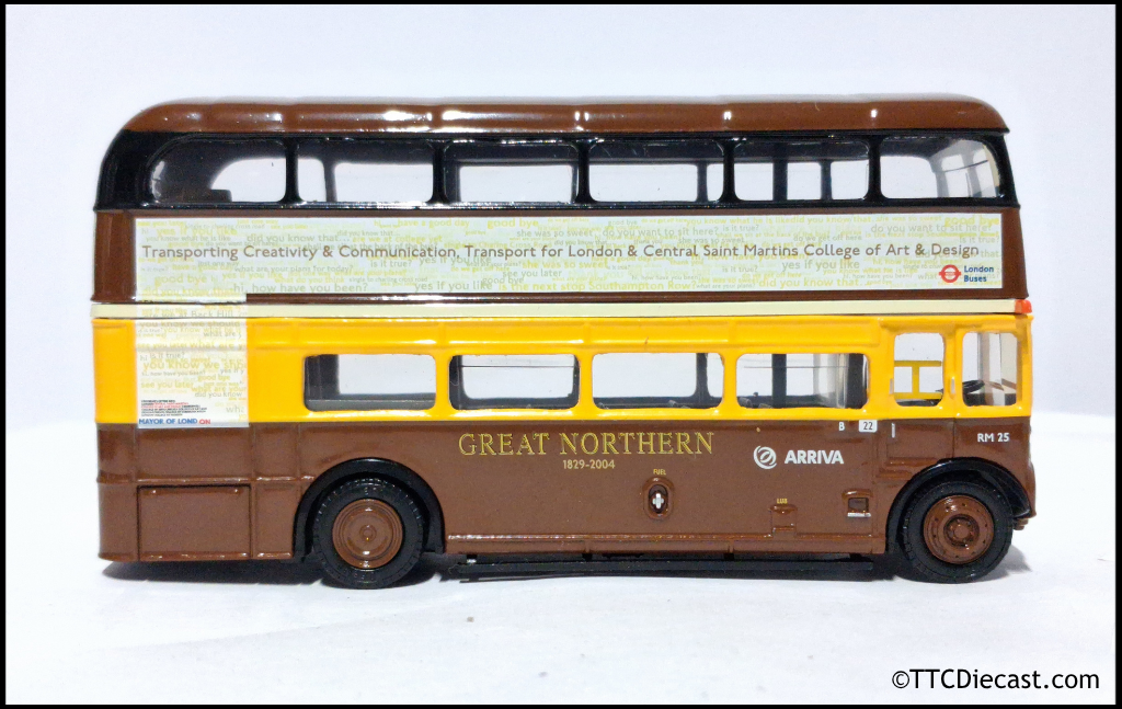 EFE 15637 AEC Routemaster ' Arriva London South ' Route 73 Great Northern Livery, PRE OWNED