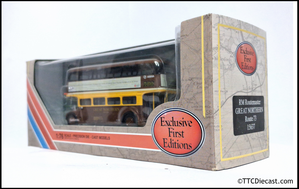 EFE 15637 AEC Routemaster ' Arriva London South ' Route 73 Great Northern Livery, PRE OWNED
