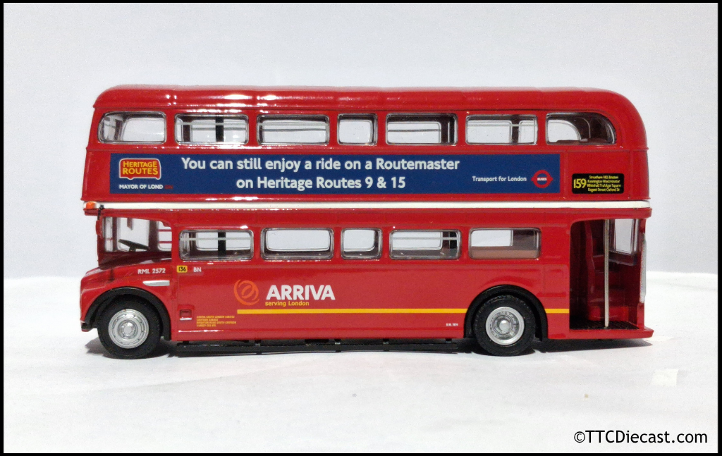 EFE 31902 Long AEC Routemaster RML, Arriva South London, Route 159 Streatham Station, PRE OWNED