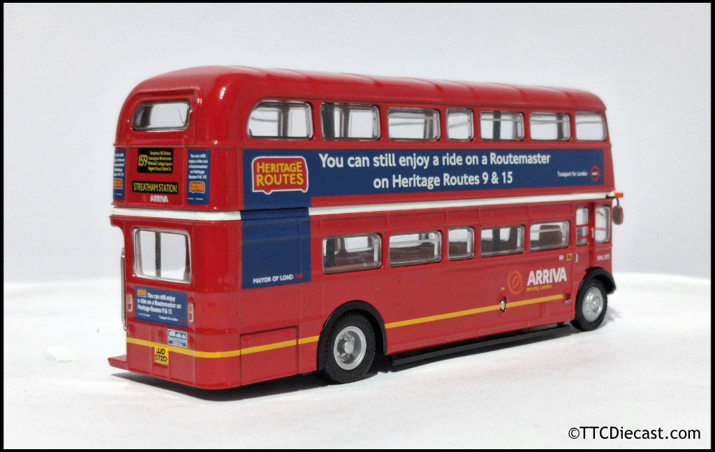 EFE 31902 Long AEC Routemaster RML, Arriva South London, Route 159 Streatham Station, PRE OWNED