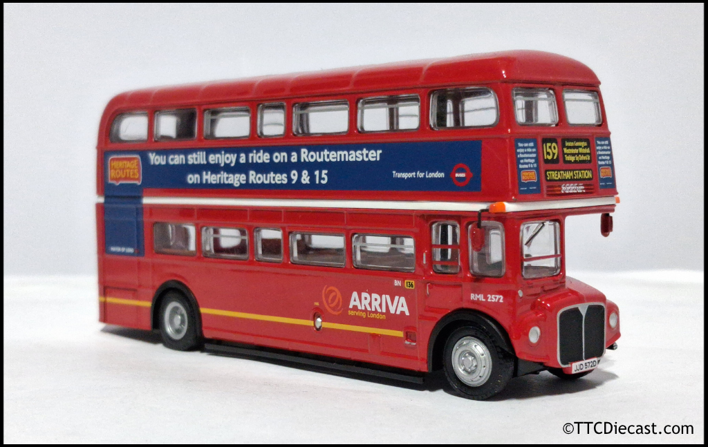 EFE 31902 Long AEC Routemaster RML, Arriva South London, Route 159 Streatham Station, PRE OWNED