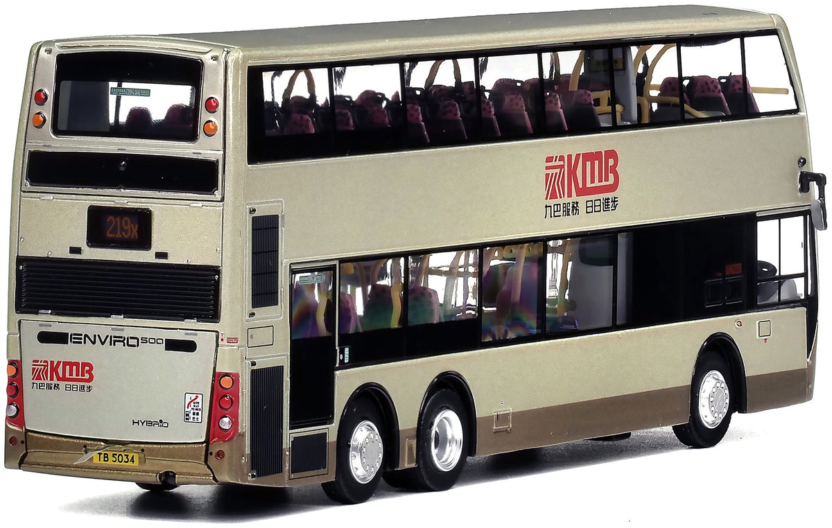 80m KMB2026010 KMB Dennis E500 Hybrid 12m (219X) 20, 1:76 Scale