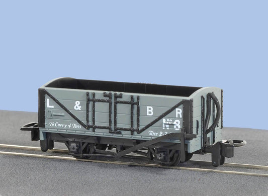Peco GR-200D OO-9 Open Wagon, L&B Livery NO.8