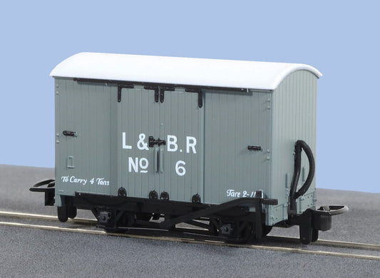 Peco GR-220D OO-9 Box Van, L&B Livert No.6
