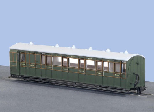 Peco GR-421A OO-9 Brake Coach, SR Livery, No 4108